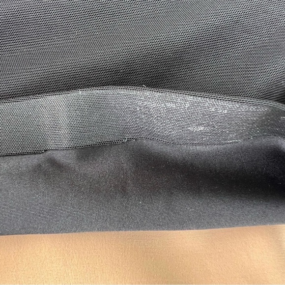 HONEYLOVE SuperPower Mid-Waist Mid-Thigh Black Shaping Short SPST00007 Plus 1X - Picture 9 of 9